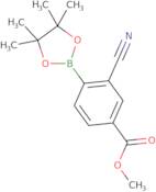 (2-cyano-4-(methoxycarbonyl)phenyl)boronic acid pinacol ester