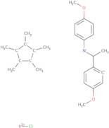 Chloro(5-methoxy-2-{1-[(4-methoxyphenyl)imino-N]ethyl}phenyl-C)(1,2,3,4,5-pentamethylcyclopentadienyl)iridium(III)