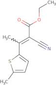 Ethyl 2-cyano-3-(5-methylthien-2-yl)but-2-enoate