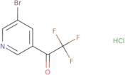 1-(5-Bromopyridin-3-yl)-2,2,2-trifluoroethanone hydrochloride