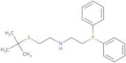2-(tert-Butylthio)-N-(2-(diphenylphosphanyl)ethyl)ethan-1-amine