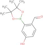 4-Hydroxy-2-(4,4,5,5-tetramethyl-1,3,2-dioxaborolan-2-yl)benzaldehyde