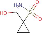 1-(Hydroxymethyl)cyclopropane-1-sulfonamide