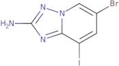 6-Bromo-8-iodo-[1,2,4]triazolo[1,5-a]pyridin-2-ylamine