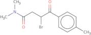 3-Bromo-N,N-dimethyl-3-(4-methylbenzoyl)propionamide