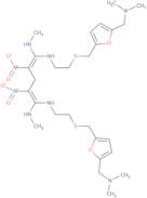 Bis[N-[2-[[[5-[(dimethylamino)methyl]furan-2-yl]methyl]thio]ethyl]-N'-methyl-2,2-diamino-1-nitro...