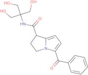 5-Benzoyl-N-[2-hydroxy-1,1-bis(hydroxymethyl)ethyl]-2,3-dihydro-1H-pyrrolizine-1-carboxamide, race…