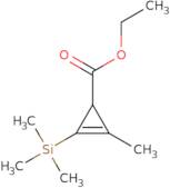 Ethyl 2-methyl-3-(trimethylsilyl)cycloprop-2-ene-1-carboxylate
