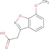 2-(7-Methoxybenzo[D]isoxazol-3-yl)acetic acid