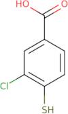 3-Chloro-4-sulfanylbenzoic acid