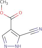 Methyl 3-cyano-1H-pyrazole-4-carboxylate
