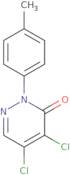 4,5-Dichloro-2-(4-methylphenyl)-2,3-dihydropyridazin-3-one