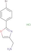 (2-(4-bromophenyl)oxazol-4-yl)methanamine hydrochloride