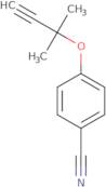 4-[(1,1-Dimethylprop-2-ynyl)oxy]benzonitrile