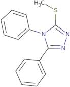 3-(Methylthio)-4,5-diphenyl-4H-1,2,4-triazole