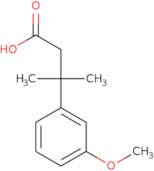 3-(3-Methoxyphenyl)-3-methylbutanoic acid