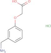 2-[3-(Aminomethyl)phenoxy]acetic acid hydrochloride