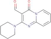 4-Oxo-2-(piperidin-1-yl)-4H-pyrido[1,2-a]pyrimidine-3-carbaldehyde