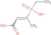 3-[Ethyl(hydroxy)phosphoryl]but-2-enoic acid