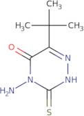 4-Amino-6-(tert-butyl)-3-mercapto-4,5-dihydro-1,2,4-triazin-5-one