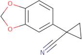 1-(1,3-Benzodioxol-5-yl)cyclopropanecarbonitrile