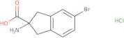 2-Amino-5-bromo-2,3-dihydro-1H-indene-2-carboxylic acid hydrochloride