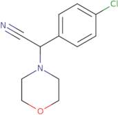 2-(4-Chlorophenyl)-2-(morpholin-4-yl)acetonitrile