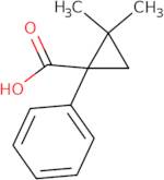 2,2-Dimethyl-1-phenylcyclopropane-1-carboxylic acid