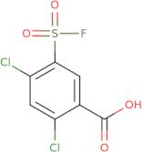 2,4-Dichloro-5-(fluorosulfonyl)benzoic acid