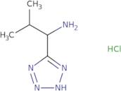 2-Methyl-1-(1H-1,2,3,4-tetrazol-5-yl)propan-1-amine hydrochloride