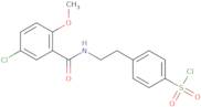 4-{2-[(5-Chloro-2-methoxyphenyl)formamido]ethyl}benzene-1-sulfonyl chloride