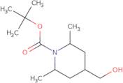 (2R,6R)-Rel-tert-butyl 4-(hydroxymethyl)-2,6-dimethylpiperidine-1-carboxylate