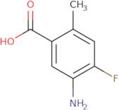 5-Amino-4-fluoro-2-methylbenzoic acid