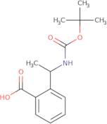 2-(1-((tert-butoxycarbonyl)amino)ethyl)benzoic acid