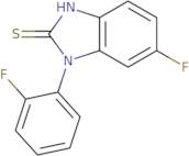 6-Fluoro-1-(2-fluorophenyl)-1H-1,3-benzodiazole-2-thiol