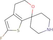 2'-Fluoro-4',5'-dihydrospiro[piperidine-4,7'-thieno[2,3-c]pyran] hydrochloride