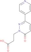 3-(6-Oxo-3-pyridin-4-ylpyridazin-1(6H)-yl)propanoic acid