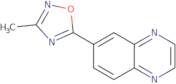 6-(3-Methyl-1,2,4-oxadiazol-5-yl)quinoxaline