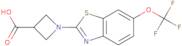 1-[6-(Trifluoromethoxy)-1,3-benzothiazol-2-yl]azetidine-3-carboxylic acid