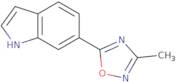 6-(3-Methyl-1,2,4-oxadiazol-5-yl)-1H-indole