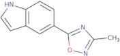 5-(3-Methyl-1,2,4-oxadiazol-5-yl)-1H-indole