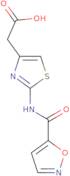 {2-[(Isoxazol-5-ylcarbonyl)amino]-1,3-thiazol-4-yl}acetic acid