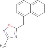 3-Methyl-5-(1-naphthylmethyl)-1,2,4-oxadiazole