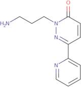 2-(3-Aminopropyl)-6-pyridin-2-ylpyridazin-3(2H)-one