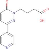 4-(6-Oxo-3-pyridin-4-ylpyridazin-1(6H)-yl)butanoic acid