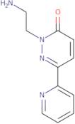 2-(2-Aminoethyl)-6-pyridin-2-ylpyridazin-3(2H)-one