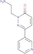 2-(2-Aminoethyl)-6-pyridin-3-ylpyridazin-3(2H)-one