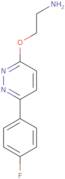 (2-([6-(4-Fluorophenyl)pyridazin-3-yl]oxy)ethyl)amine