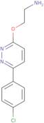 (2-([6-(4-Chlorophenyl)pyridazin-3-yl]oxy)ethyl)amine