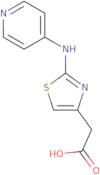 [2-(Pyridin-4-ylamino)-1,3-thiazol-4-yl]acetic acid